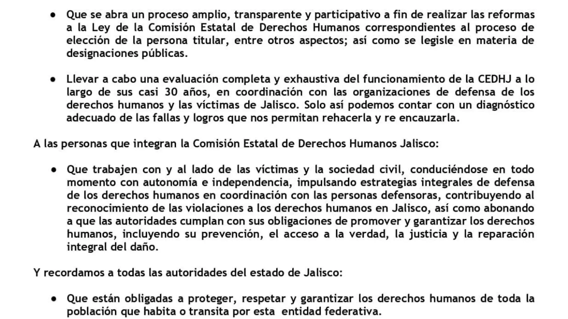 Rechazo al proceso de elección de presidente DH (3)